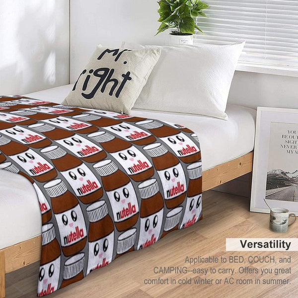 Nutella Throw Blanket