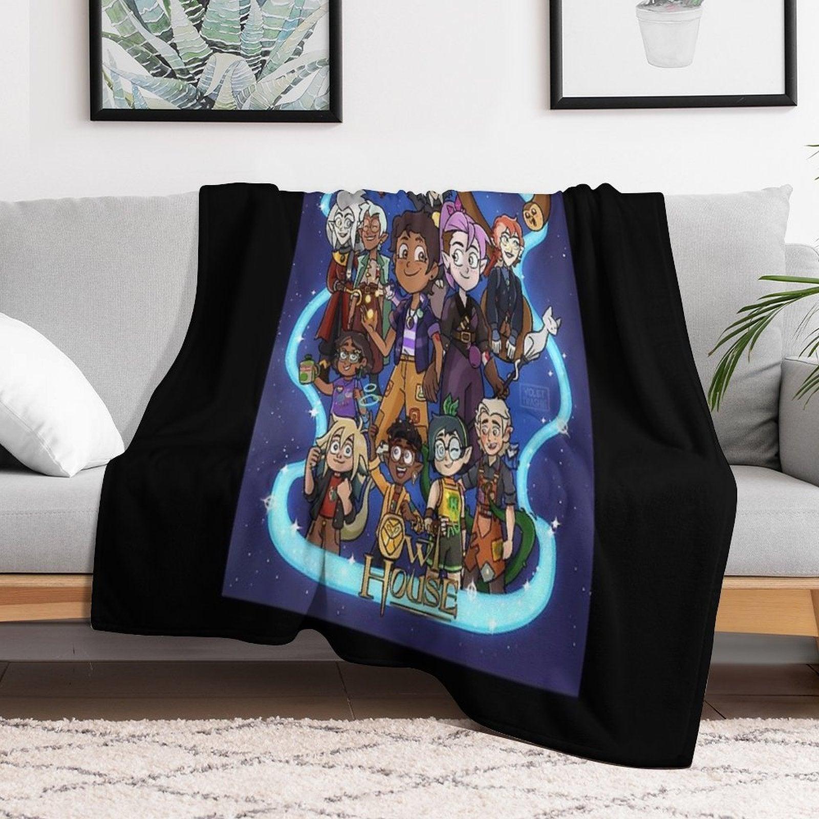 The Owl House Finale Throw Blanket