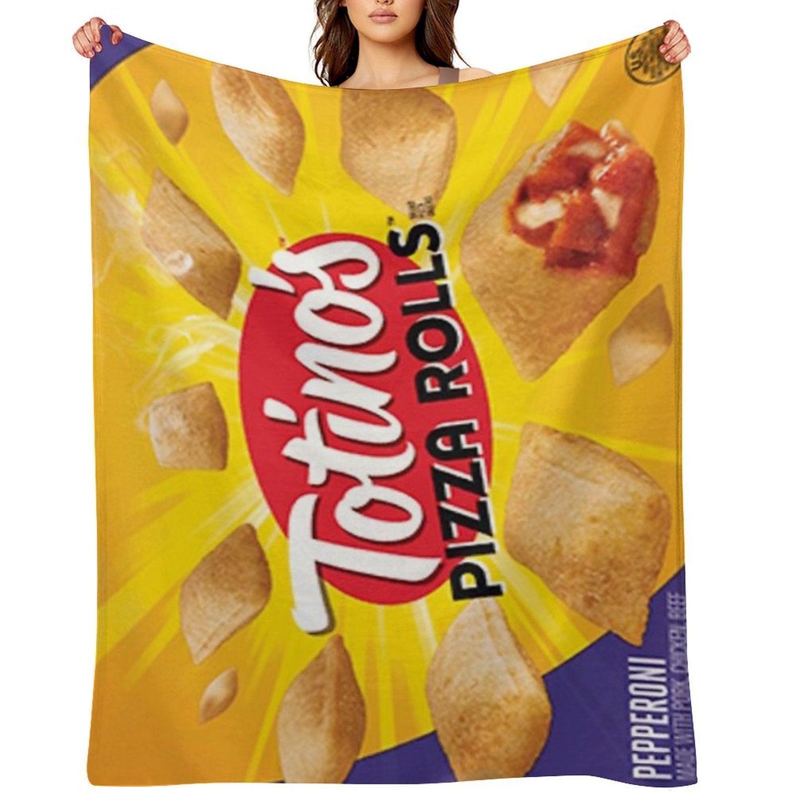 Pizza Rolls Throw Blanket