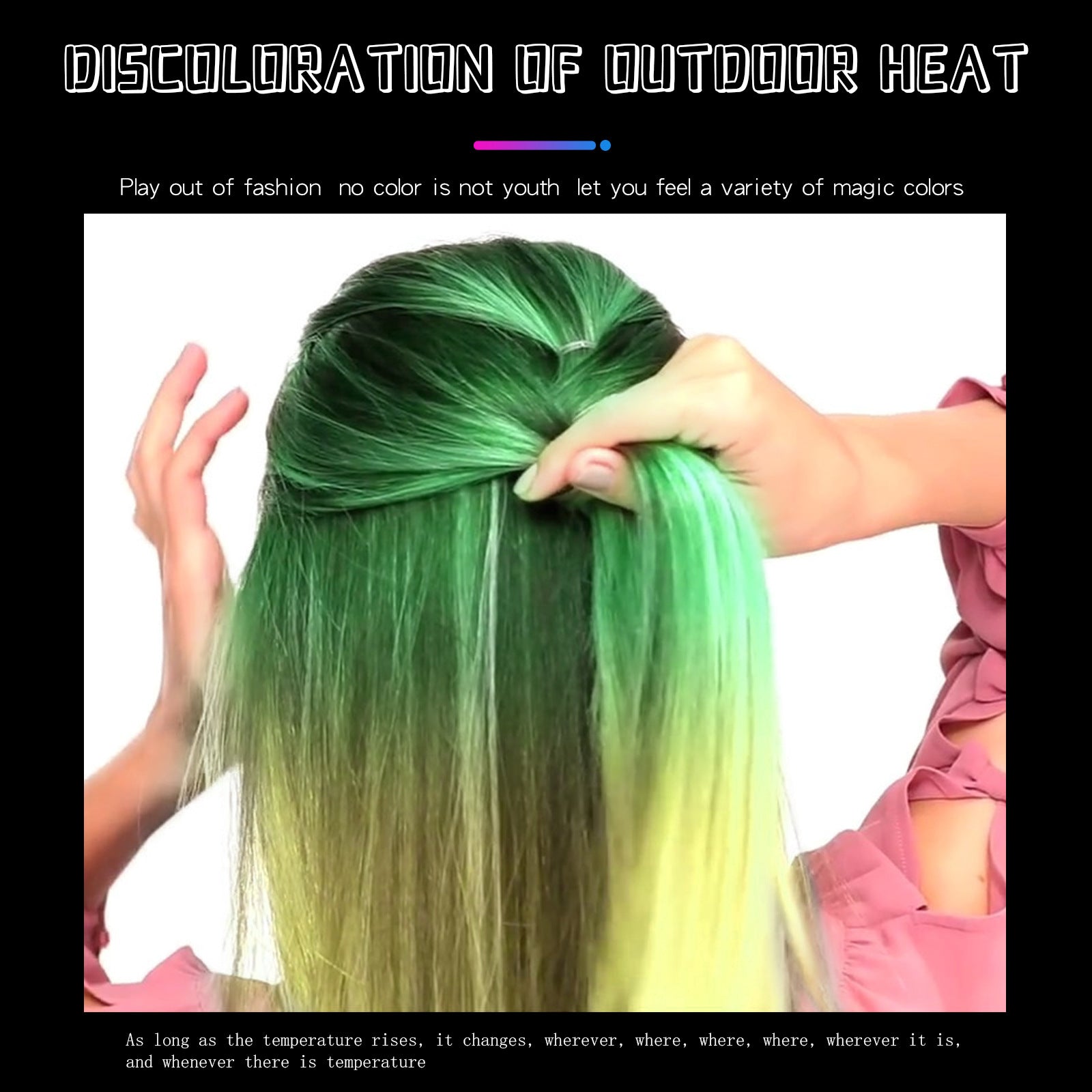 Gradient Hair Conditioner, No Damage To Hair And Scalp Easily Change Hair Color Hair Conditioner