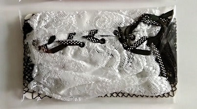 BEILEISI Widened Lace 2078 Funny Long Tube Net Socks Strap Sexy Thigh Socks