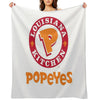 Popeyes Logo Eco-conscious Throw Blanket