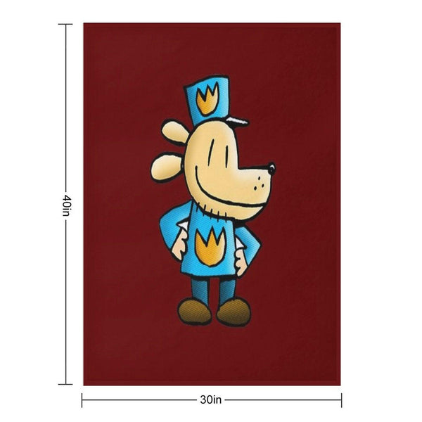 Dogman Throw Blanket