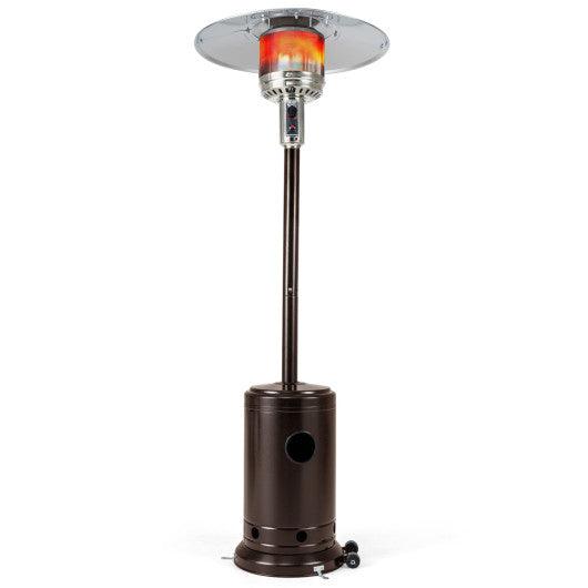 50 000 BTU Patio Propane Gas Heater with Stainless Steel Burner-Bronze