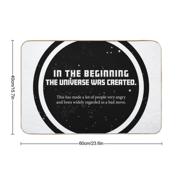 Douglas Adams Bath Mat