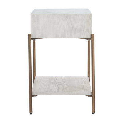 Yoru Side Table Oak White