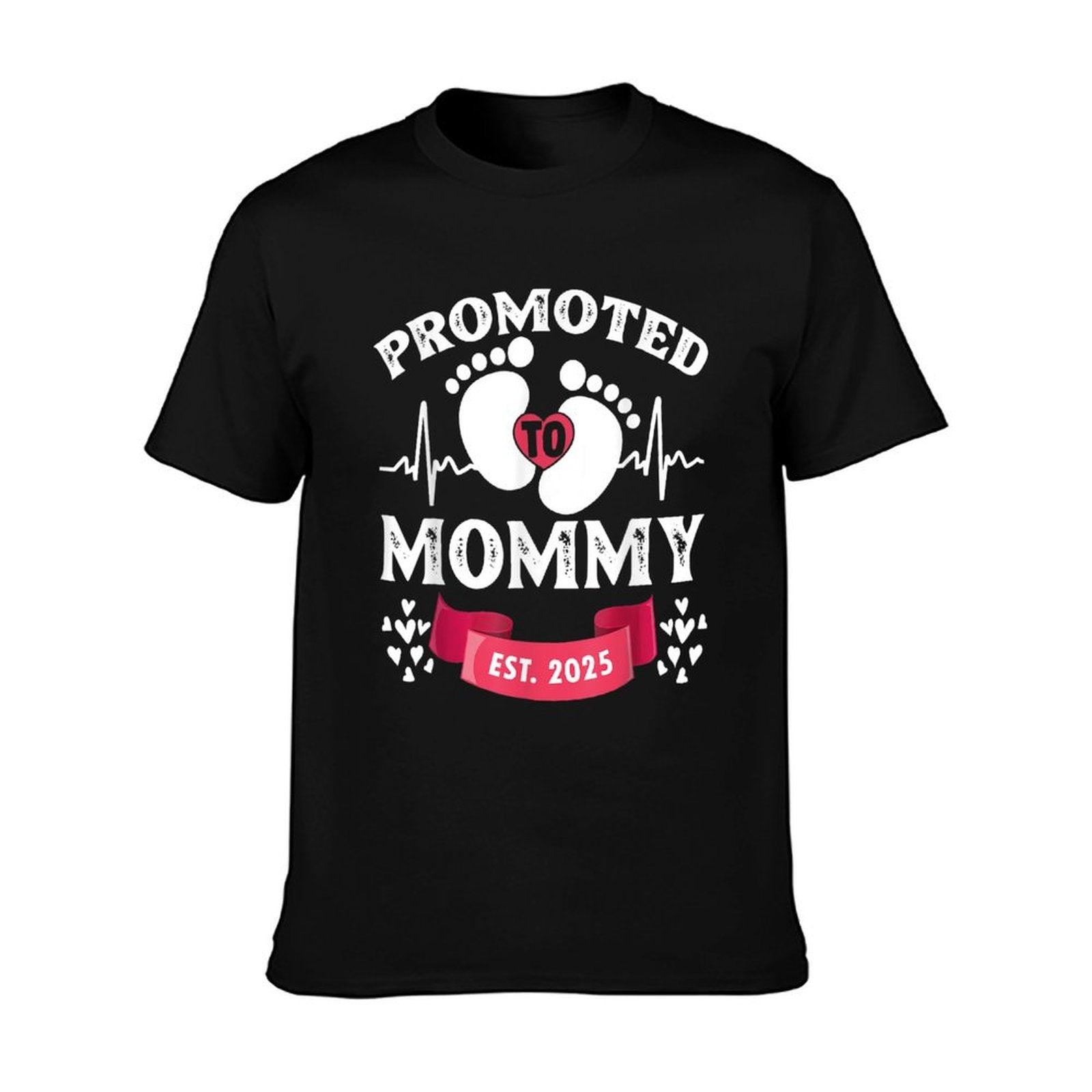 Womens 1st Time Mom EST 2025 New First Mommy Mothers Day T-Shirt