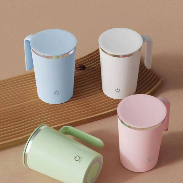 Electric Mixing Cup for Perfectly Blended Coffee