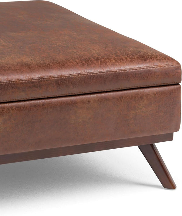 Owen 36Inches Wide Mid Century Storage Coffee Table