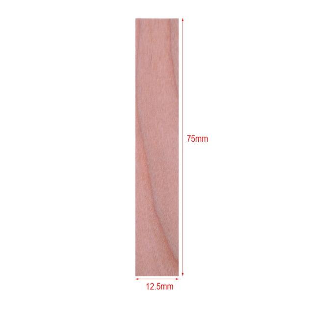 50Pcs Candle Wood Wick for Candles Smokeless Wooden Wicks for Candle Making Crackling Wood Wick for DIY Candles Soy or Palm Wax Form for Candle Making Supplies Wood Wicks