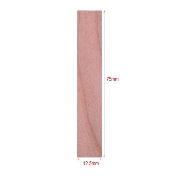 50Pcs Candle Wood Wick for Candles Smokeless Wooden Wicks for Candle Making Crackling Wood Wick for DIY Candles Soy or Palm Wax Form for Candle Making Supplies Wood Wicks
