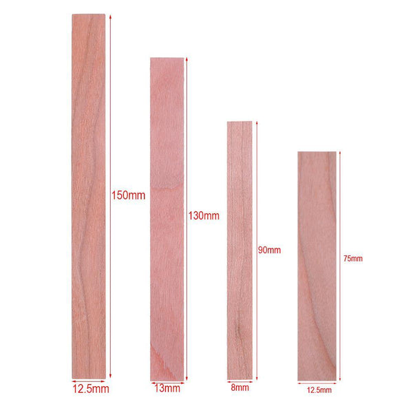 50Pcs Candle Wood Wick for Candles Smokeless Wooden Wicks for Candle Making Crackling Wood Wick for DIY Candles Soy or Palm Wax Form for Candle Making Supplies Wood Wicks