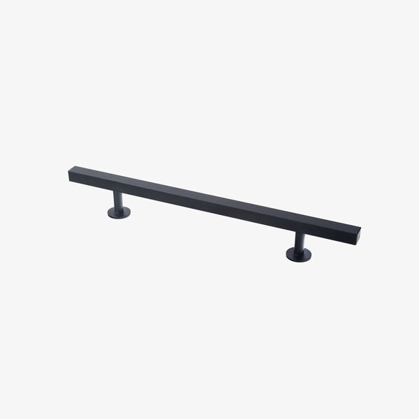 Lew's Square Bar Cabinet Knobs and Handles in Matte Black