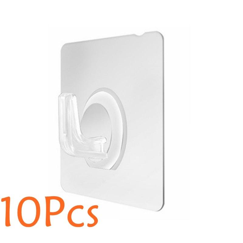 5/10/20 Pcs Wall Storage Hook Punch-free Power Plug Socket Holder Kitchen Stealth Hook Wall Adhesive Hanger Bathroom Wall Storage Hook Power Plug Socket Holder Wall Adhesive Hanger Home Office