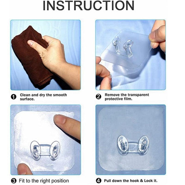 5/10/20 Pcs Wall Storage Hook Punch-free Power Plug Socket Holder Kitchen Stealth Hook Wall Adhesive Hanger Bathroom Wall Storage Hook Power Plug Socket Holder Wall Adhesive Hanger Home Office