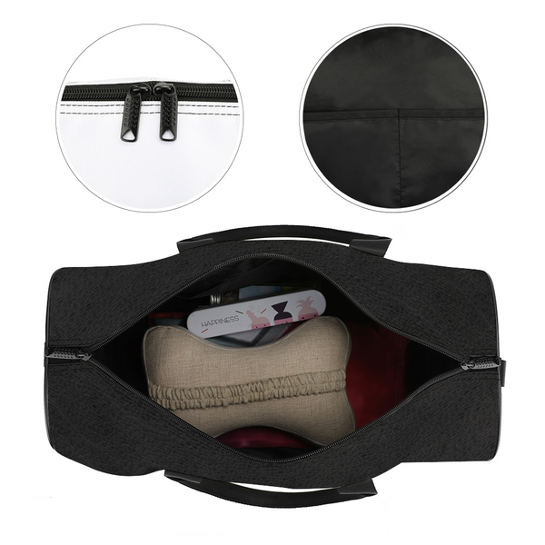 Zebra Print Large Travel Luggage Gym Bags Duffel Tote Bags