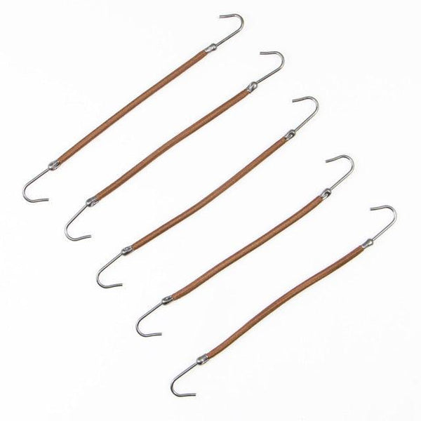 5/10pcs Ponytail Rubber Elastic Hook Hair Bands For Women Gum Hooks Hair Accessories Hair Ties Styling Tools Holder Bungee Bands Gorgeous Hair Accessories For Women