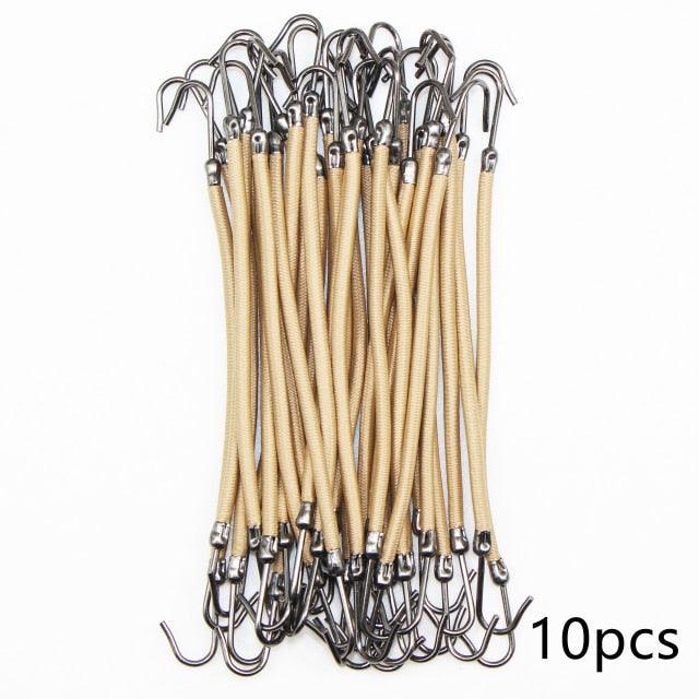 5/10pcs Ponytail Rubber Elastic Hook Hair Bands For Women Gum Hooks Hair Accessories Hair Ties Styling Tools Holder Bungee Bands Gorgeous Hair Accessories For Women