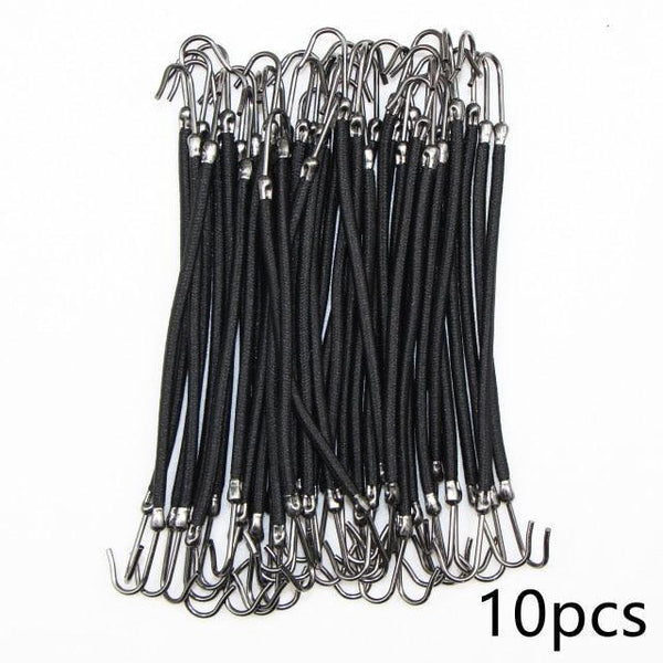 5/10pcs Ponytail Rubber Elastic Hook Hair Bands For Women Gum Hooks Hair Accessories Hair Ties Styling Tools Holder Bungee Bands Gorgeous Hair Accessories For Women
