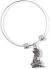 Great Britain England Country Map Fancy Charm Bangle