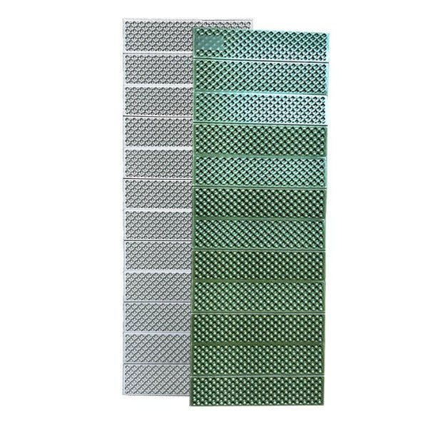 Thicken Egg Mattress. Foldable Camping Pad with Aluminum Membrane for Moisture-Proof. IXPE Foam Pad