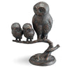 Owl Family Sculpture
