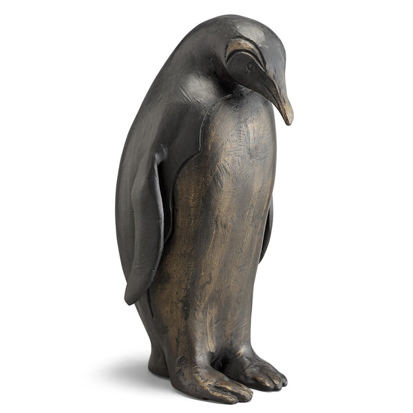 Poppa Penguin and Child Sculpture