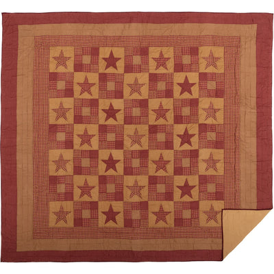 Ninepatch Star Quilt