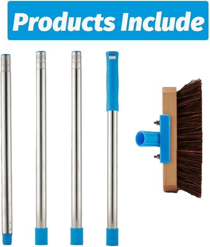 Heavy Duty Deck Brush with Long Handle - 60