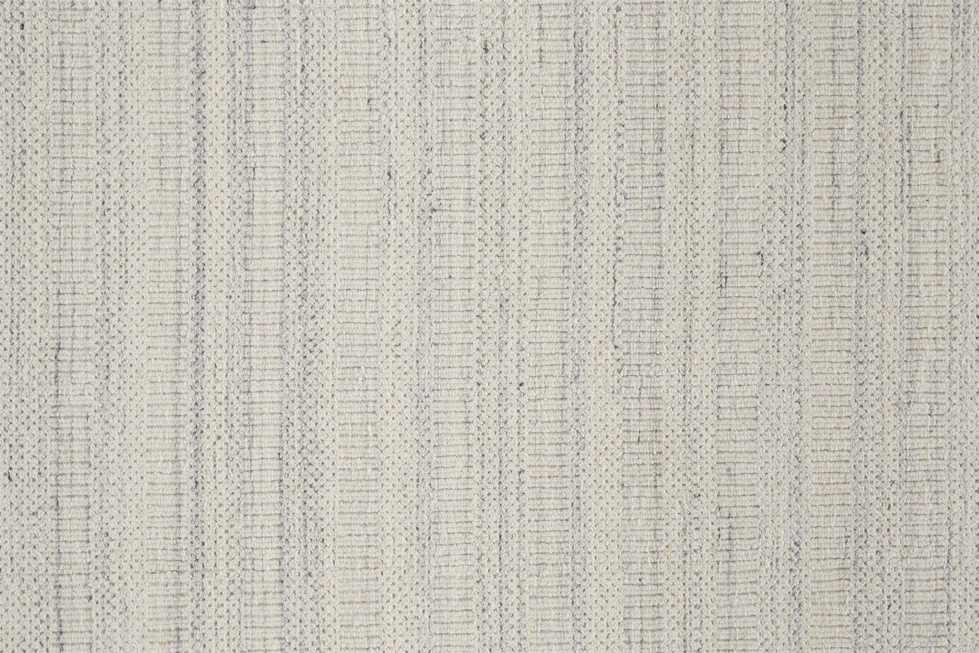 8' X 10' Taupe And Gray Wool Hand Woven Area Rug