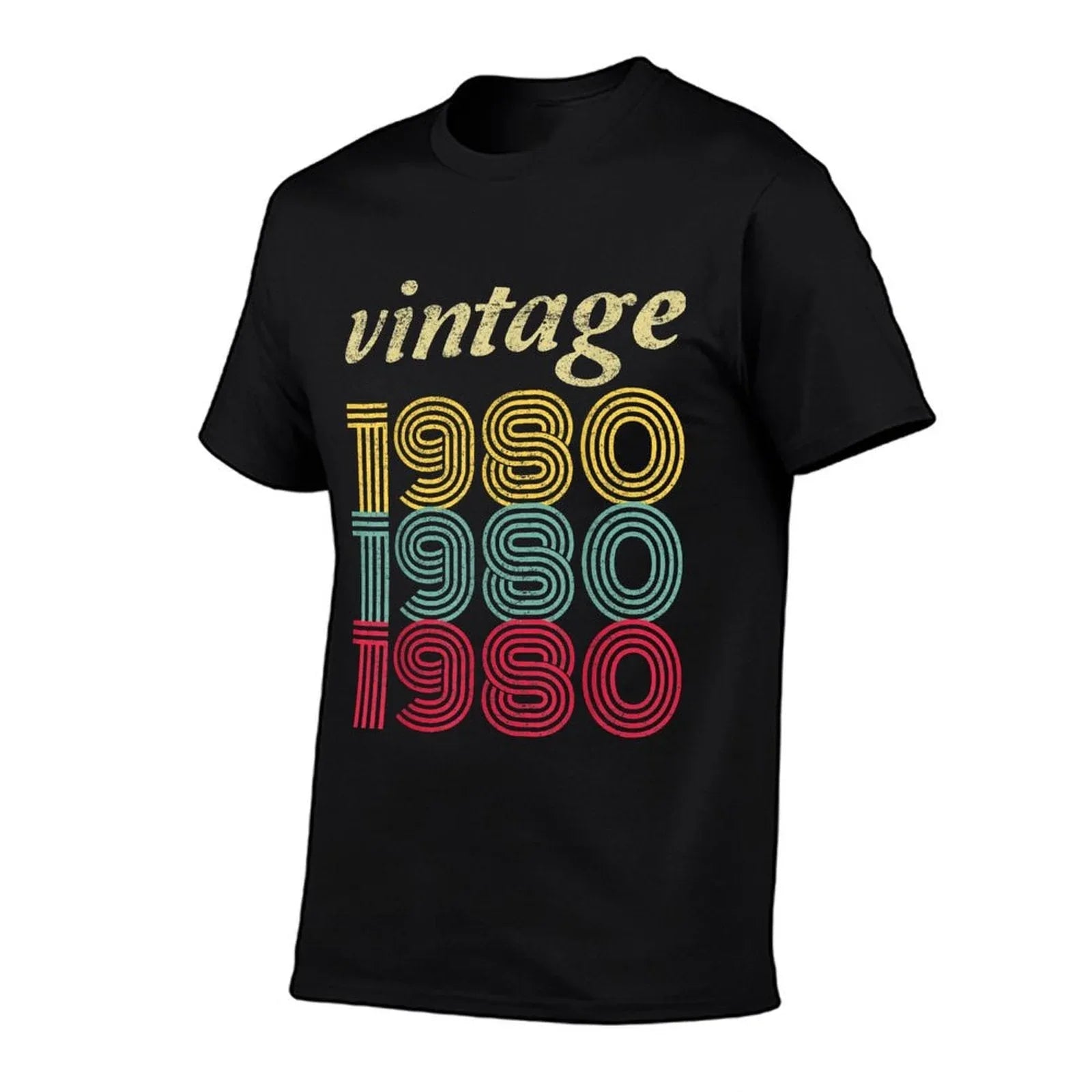 1980 40th Birthday Gift Vintage Retro Men Women 40 Years Old  Affordable Price T-Shirt