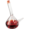 Porron Glass Decanter 34 oz Wine Pitcher 100% Lead-free Glass Decanter for Red Wine, Hand Blown Wine Decanter, Wine Carafe - Wine Gift, Wine Accessories (1000mL)
