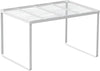 Kitchen Cabinet Storage Shelf Stackable Wire Spice Rack Organizer Heavy Duty Space Saver for Bathroom Bedroom Closet Laundry Room Office Countertop - White, Pack 1