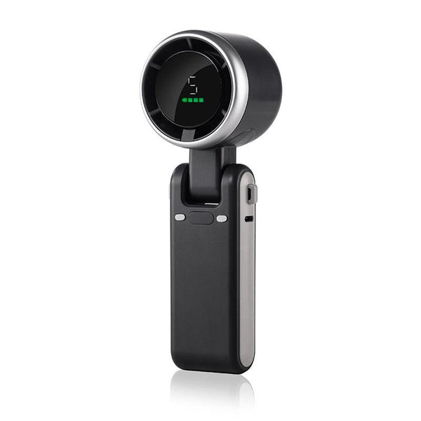 2025 New Portable Electric Fan: Foldable, High - Power, USB - Rechargeable, Wearable Neck Fan