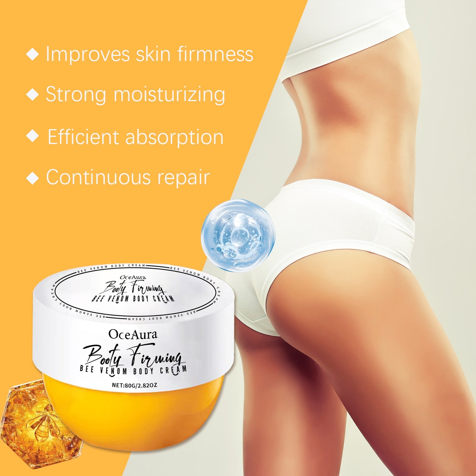 Buttock Care Cream Buttock Massage Moisturizing And Enhancing Buttock Elasticity Care Cream