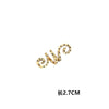 Rotating Spiral Hairpin Hairpin - Small Gold