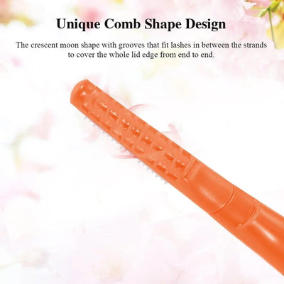 Heated Eyelash Curler With Comb, Provides Long Lasting Curl In Seconds