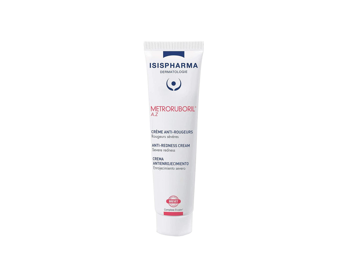 ISIS Pharma Metroruboril A.Z. Anti-Redness & Rosacea Cream 30ml. Severe redness Skin Treatment
