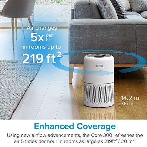LEVOIT Bedroom Air Purifier with H13 True HEPA Filter - Gifts for You 'n Me