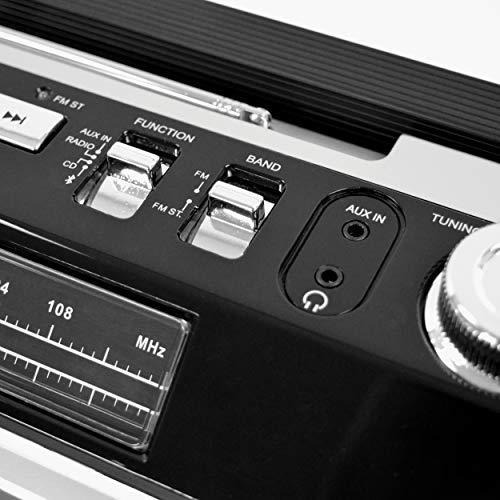 Studebaker 80's Retro Street Bluetooth Boombox with Radio, CD Player - Gifts for You 'n Me