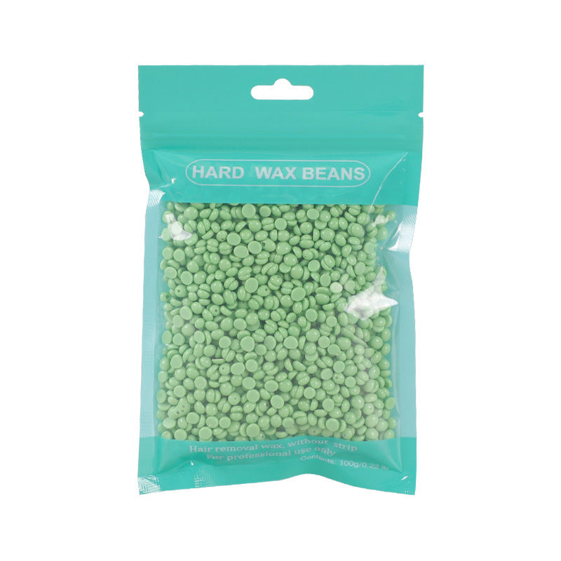 10pcs Hair Removal Hard Wax Beans, 100g Bag, Suitable for Bikini, Underarms, and Full Body, Hot Wax Depilation