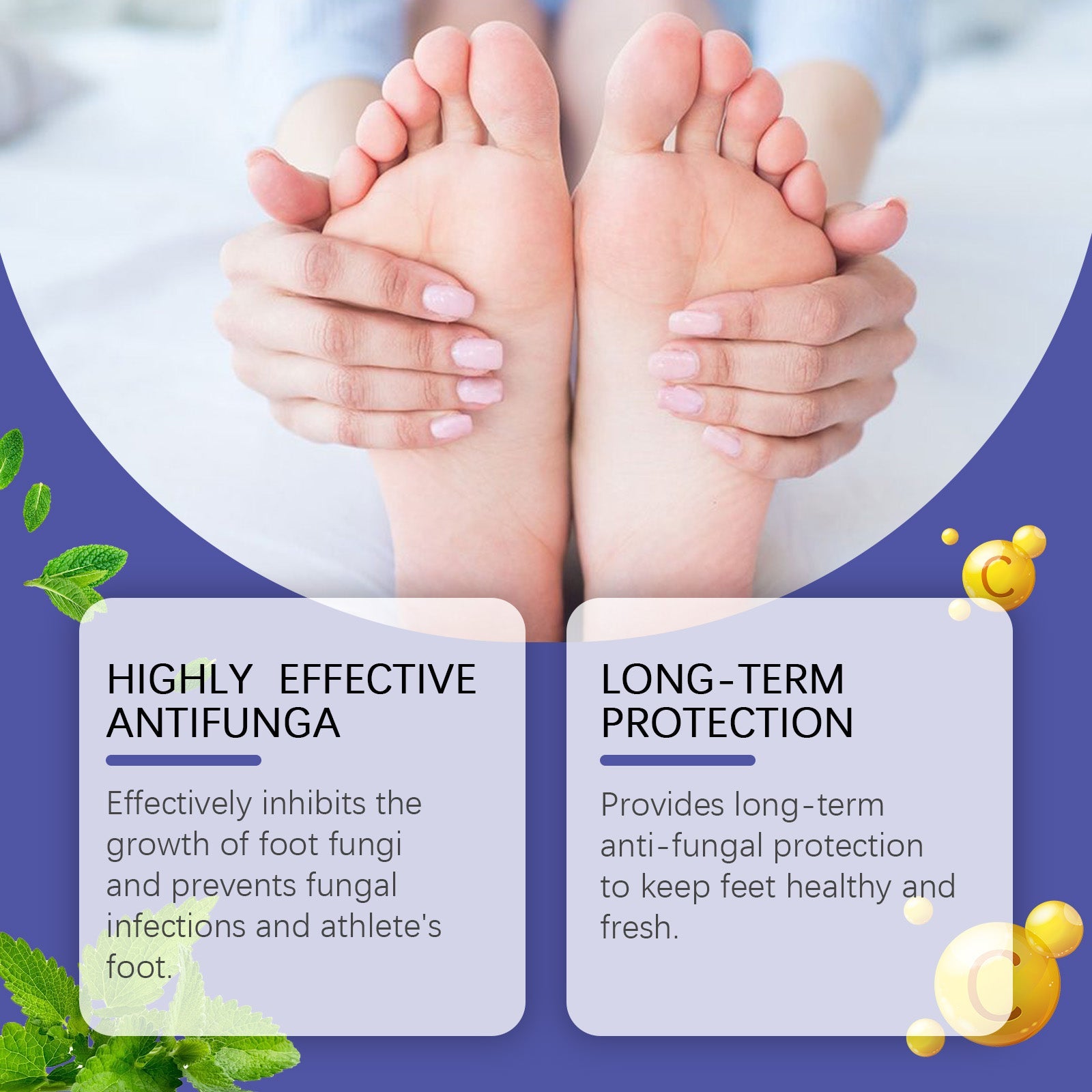 Foot Repair Spray Relieves Dryness, Peeling, Itchy Feet, Removes Dead Skin, Calluses, Moisturizes And Removes Odors