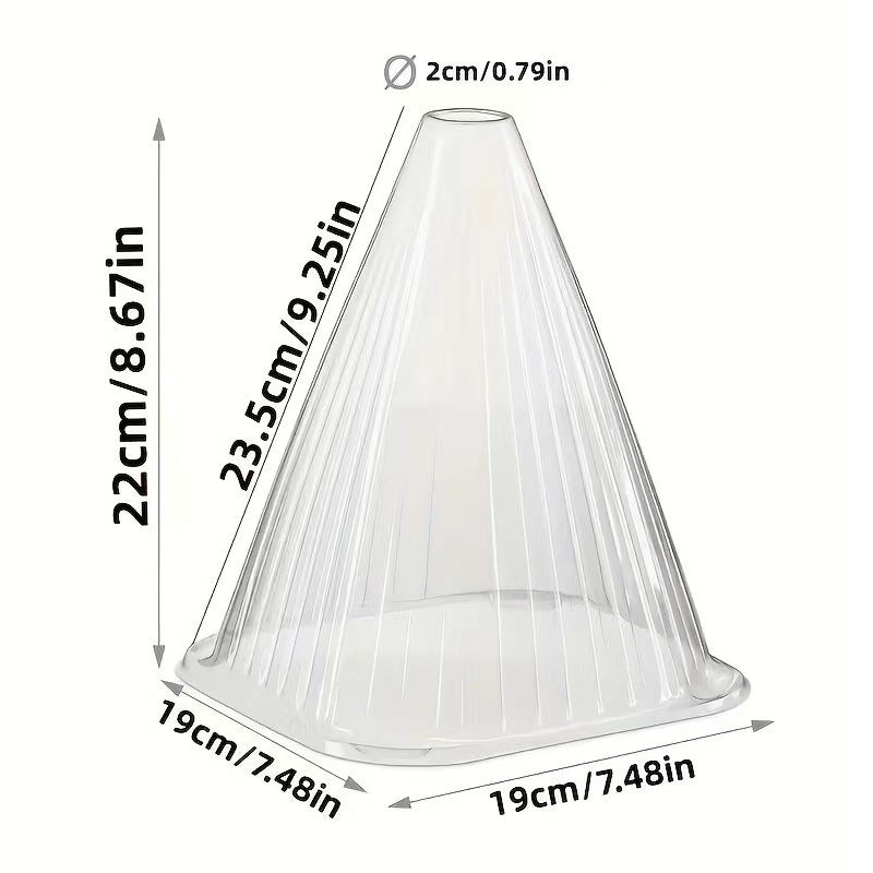 30 Reusable Square Planting Tents. Protect plants from birds, frost & snails.