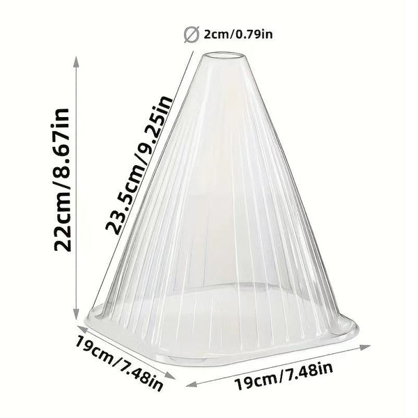 30 Reusable Square Planting Tents. Protect plants from birds, frost & snails.