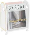 Khen Acrylic Magazine Holder with Gold Trim - 12.40
