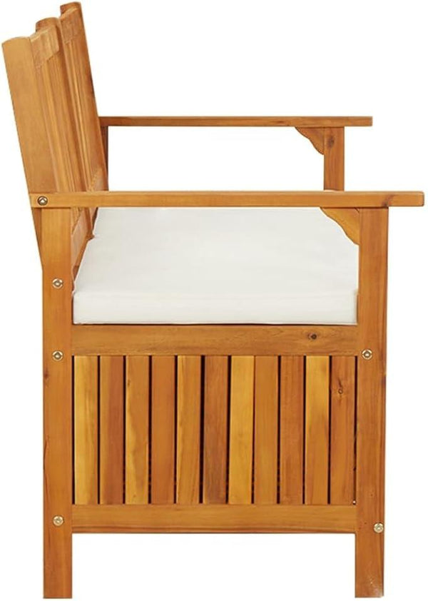 vidaXL Patio Storage Bench 58.3