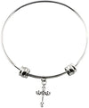 Emerald Park Jewelry Cross Fancy Bangle