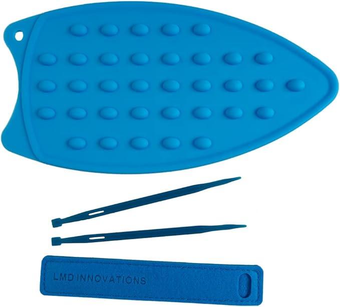 100% New Zealand Wool Pressing Mat for Quilting - Best Portable Wool Ironing Mat for Quilters - Includes Travel Bag, Cutting Mat, Iron Rest & Sewing Accessories and Supplies - 13.5