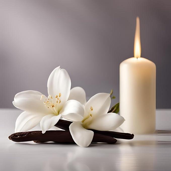 1OAK Soy Wax Scented Candles - Vanilla Bean Candle - Vanilla Candles for Home - Hand-Poured (7oz.)