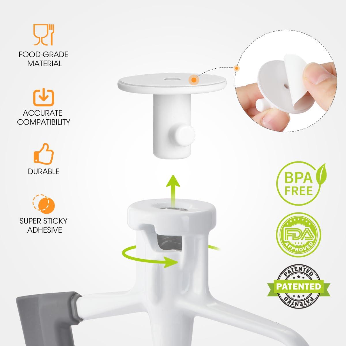 Aieve 4 Pack Stand Mixer Attachment Holders for KitchenAid